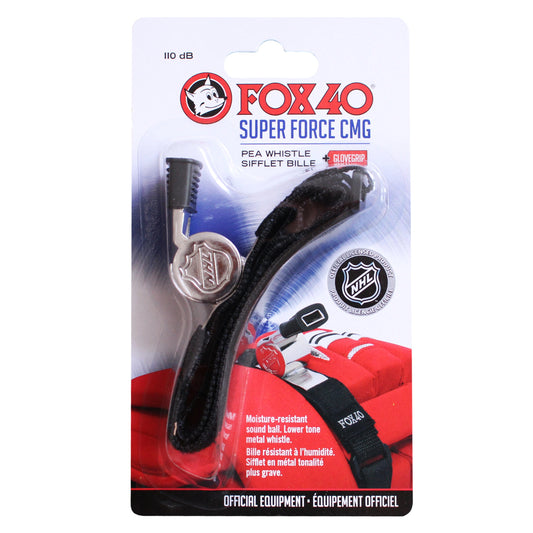 Fox 40 CMG Super Force Hockey Whistle – Official NHL Model 110 dB