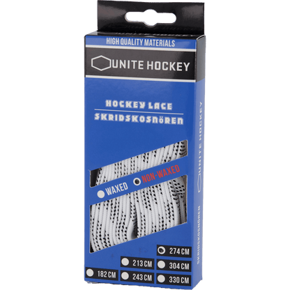 Lacci da hockey in cotone - varie lunghezze