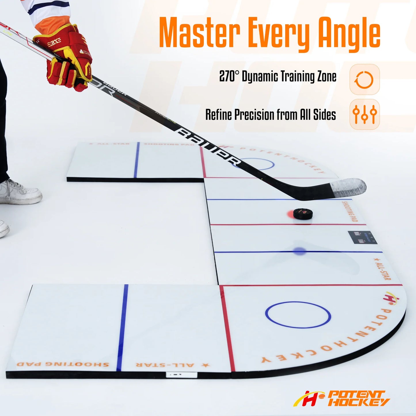 Klubbteknik Digital 270 Ultimate Dangler – Allenamento Interattivo Per Il Controllo Del Puck