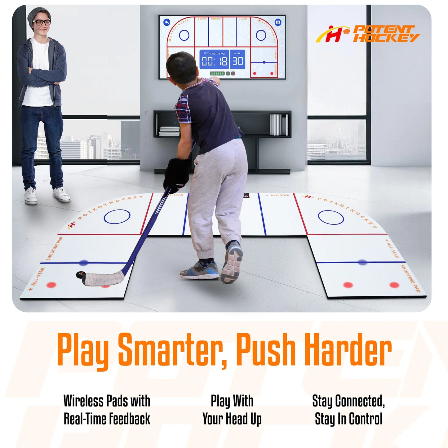 Klubbteknik Digital 270 Ultimate Dangler – Allenamento Interattivo Per Il Controllo Del Puck
