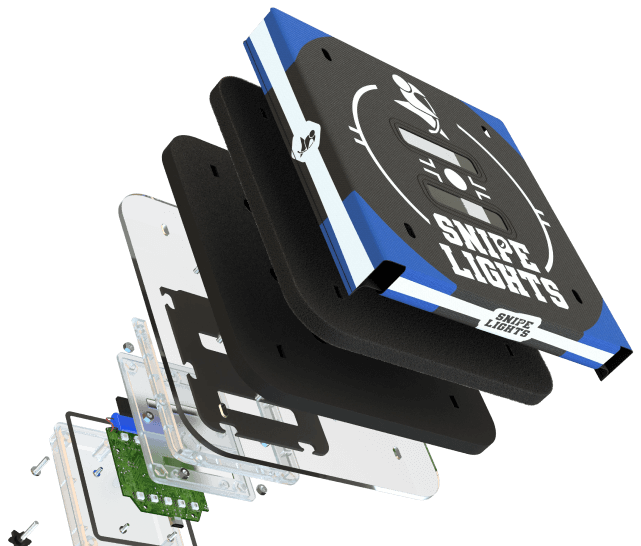 Snipe Lights – Cibles de tir interactives avec LED