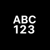 Puoi generare un'immagine quadrata per SHopify. Nell'immagine deve esserci uno sfondo bianco, le lettere ABC ritagliate e sotto le lettere devono esserci i numeri 123 ritagliati.
ABC e 123 devono avere la stessa dimensione e larghezza.